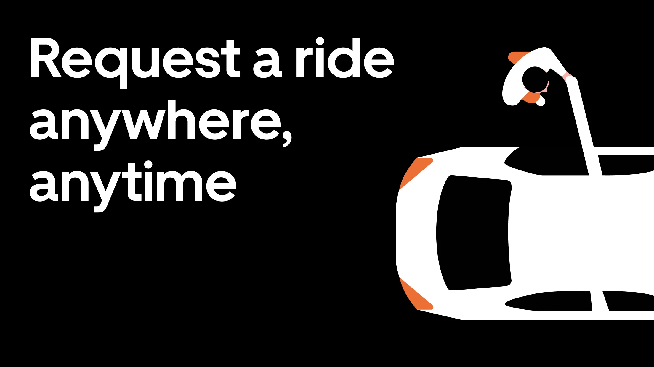 Uber KZ — order taxis screenshot